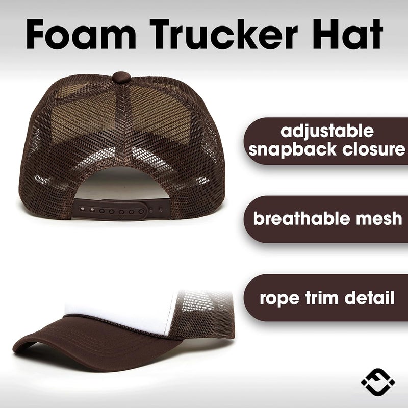 Funky Junque Premium Mesh Snapback Trucker Hat - Stylish Comfort for All - Patriotic, Humor & More - Image 5